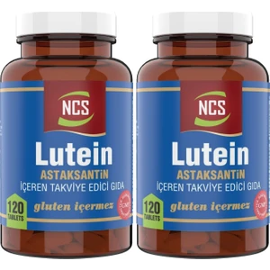 Lutein 15 Mg Astaksantin 12 Mg  120 Tablet x 2 = 240 Tablet