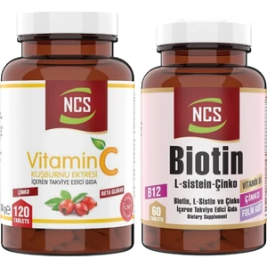 Vitamin C 1000 Mg 120 Tablet Biotin 60 Tablet