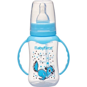 Babytime BT070 Kulplu Pp Biberon 150 ml - Mavi