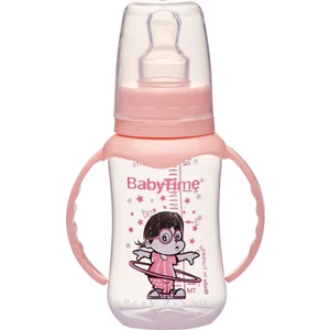 Babytime BT070 Kulplu Pp Biberon 150 ml - Pembe