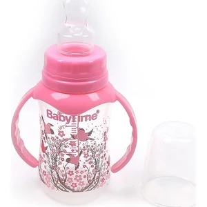 Babytime BT072 Kulplu Pp Biberon 150 ml - Pembe