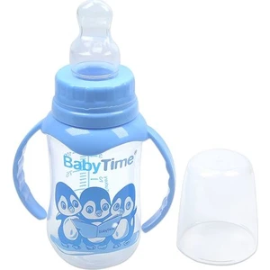 Babytime BT072 Kulplu Pp Biberon 150 ml - Mavi