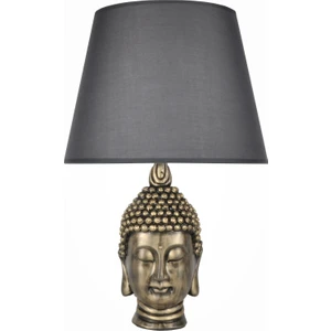 Qdec Modern Dizayn Büyük Buda Abajur Gold Gri