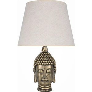 Qdec Modern Dizayn Büyük Buda Abajur Gold Krem