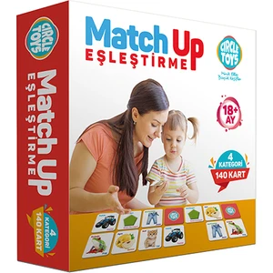 Circle Toys Match Up Eşleştirme Kartları - Büyük Boy