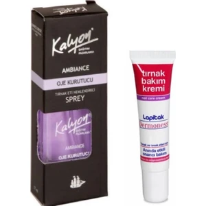 Oje Kurutucu Tırnak Eti Nem.sprey + Lapitak Tırnak Bakım Kremi 15 ml