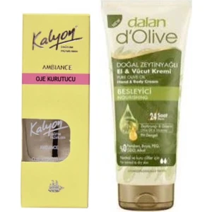 Oje Kurutucu Fırçalı + Dalan Tüp Krem 20 ml