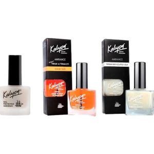 Tırnak Bakım Yağı ve Beyazlatıcı Cila 3'lü Set 3 Adet Tırnaklar için Özel Formül