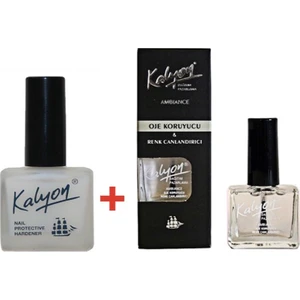 Oje Koruyucu + Tırnak  2'li Set