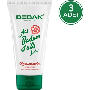 Acı Badem Nem Bakım Sütü 175 ml Tüp 3 Adet