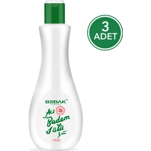 Acı Badem Sütü 215 ml Şişe 3 Adet