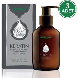 Keratin Saç Bakım Yağı 100 ml 3 Adet