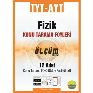 Pano Tyt-Ayt Fizik Tarama Föyleri (12 Fasikül 12X16 Sayfa)