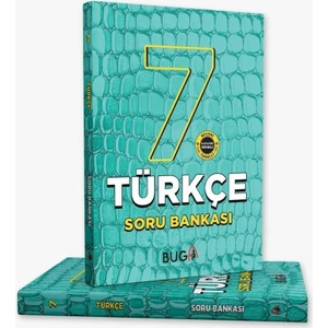 Buga Yayınları 7.sınıf Türkçe Soru Bankası