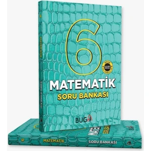 Buga Yayınları 6.sınıf Matematik Soru Bankası