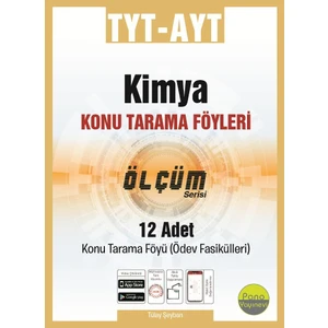 Pano Tyt-Ayt Kimya Tarama Föyleri (12 Fasikül 12X16 Sayfa)