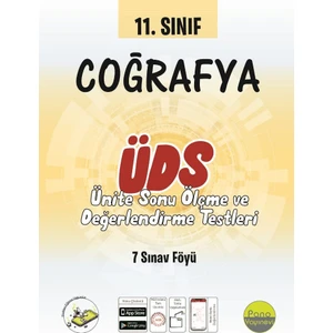 Pano 11. Sınıf Coğrafya Ünite Değerlendirme Sınavı (7 Sınav)