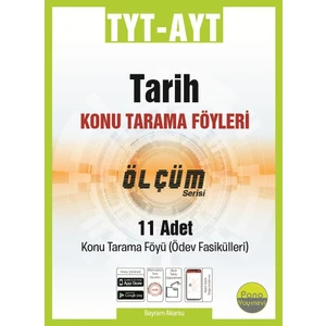 Pano Tyt-Ayt Tarih Tarama Föyleri (11 Fasikül 11X16 Sayfa)