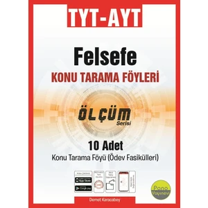 Pano Tyt-Ayt Felsefe Tarama Föyleri (10 Fasikül 10X16 Sayfa)