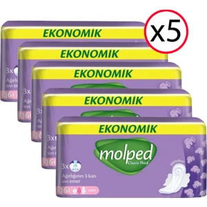 Uzun Hijyenik Ped 16'lı (5 Adet)