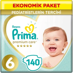 Bebek Bezi Premium Care 6 Beden 13+ Kg (4*35) 140  13+ Kg
