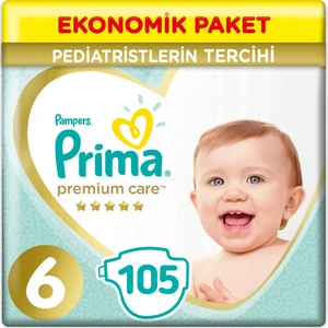 Bebek Bezi Premium Care 6 Beden 13+ Kg (3*35) 105  13+ Kg