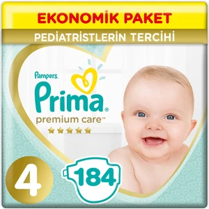 Premium Care Bebek Bezi 4 Beden 9-14 Kg (4*46) 184  9-14 Kg