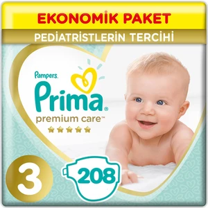 Premium Care Bebek Bezi 3 Beden 6-10 Kg (4*52) 208  6-10 Kg