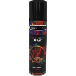 Morfose Renkli Saç Spreyi 150 ml - Kırmızı