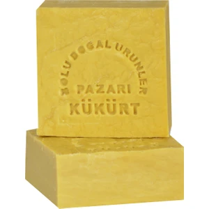 Bolu Doğal Ürünler Pazarı El Yapımı Doğal Kükürt Sabunu 150 gr