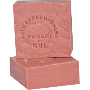 Bolu Doğal Ürünler Pazarı El Yapımı Doğal Gül Sabunu 150 gr