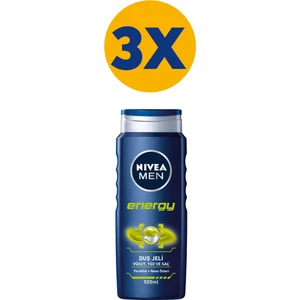 Duş Şamp Energy Erkek 500ML x 3