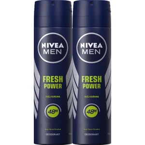 Fresh Power Sprey Deodorant 150ml Erkek 2'li Avantaj Paketi