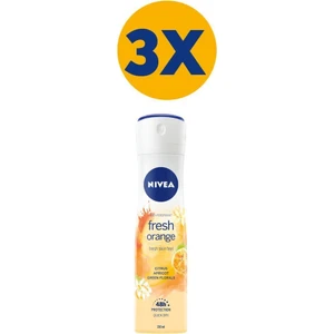 Nıvea Fresh Orange Kadın Sprey Deodorant 150 ml X3