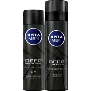 Deep Sprey Deodorant Erkek 150 Ml+Deep Tıraş Jeli 200 ml