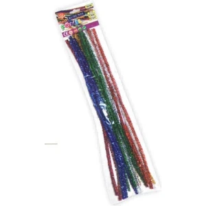 30CM 6 Renk 24'lü Simli Şönil