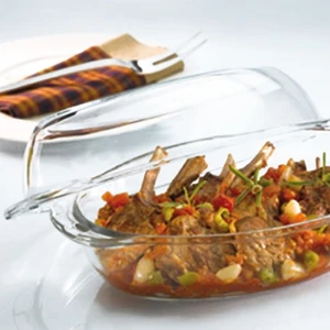 59052 Borcam Oval Kapaklı Tencere 2850 cc 34 cm