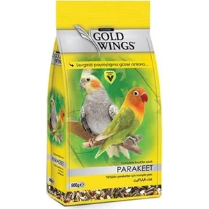 Gold Wings Premium Paraket Sultan Cennet Papağanı Yemi 500GR