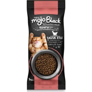 My Cat Mojo Black Tavuklu Yavru Kedi Maması 1 kg