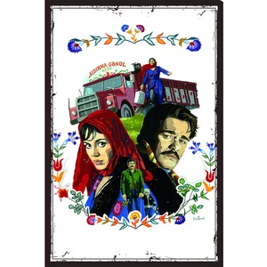 Ref Fikir Atölyesi Retro Vintage Ahşap Poster