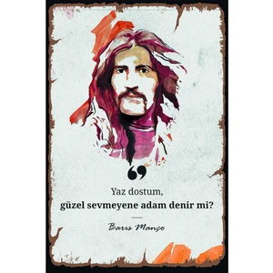 Ref Fikir Atölyesi Retro Vintage Ahşap Poster