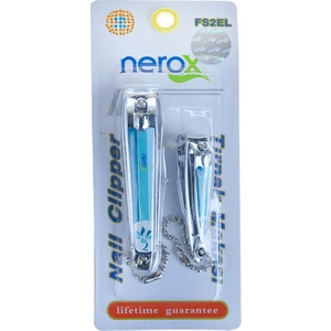 Nerox 2'li Renkli Tırnak Makası Seti FS2EL