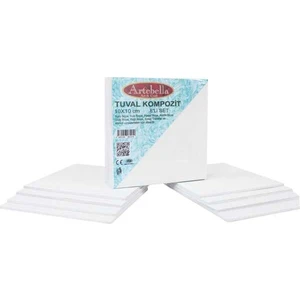 KTT8S Tuval Kompozit 10 x 10 cm 8'li Set