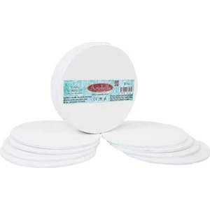 KTYTC8S010 Tuval Kompozit Yuvarlak 10 cm 8'li Set