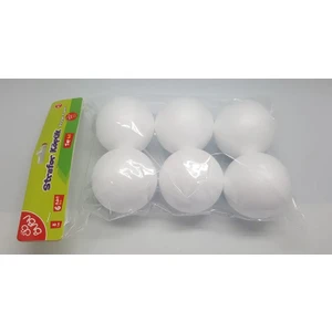 Strafor Köpük Top 6lı 8 Cm.