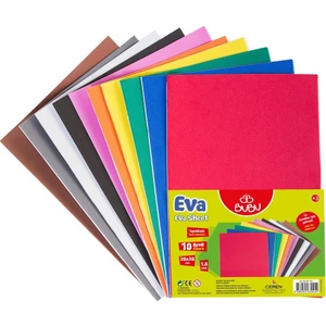 Yapışkanlı Eva Kağıdı, 10 Adet