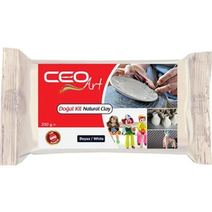 Ceo Art Doğal Kil, 250 Gr. Beyaz