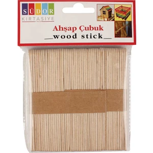 Ahşap Dondurma Sapı Küçük
