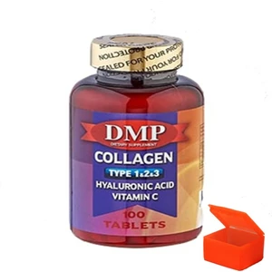 Collagen Tip 1-2-3 Hyaluronic Acid Vitamin C 100 Tablet  + Hap Kutusu