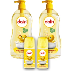 Şampuan Klasik 700 ml x 2 + Dalin Bebek Kolonyası Bıcı Bıcı 100 ml x 2